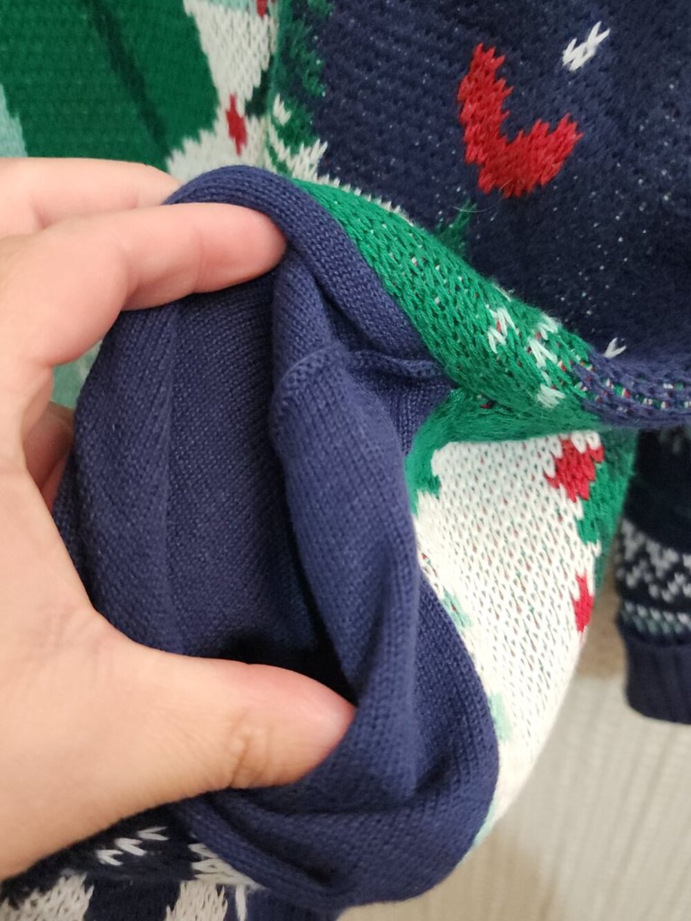 Coldwater Creek Women's Plus Size Scenic Holiday Christmas Zip Up Sweater 3X - Picture 9 of 14